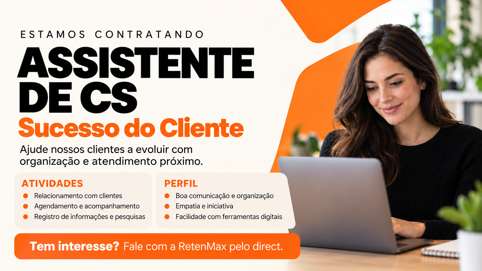 Assistente de Sucesso do Cliente (CS)